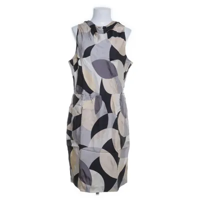 Dress (Beige, Multicolored) from Ellen Tracy Acetate, Silk