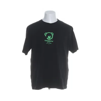 T-shirt (Svart, Grön) från Stanley/Stella Ekologisk bomull