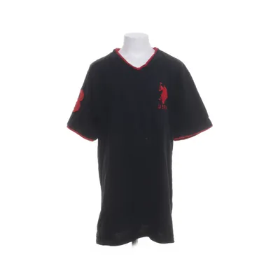 T-shirt (Zwart) van U.S. Polo Assn. Katoen