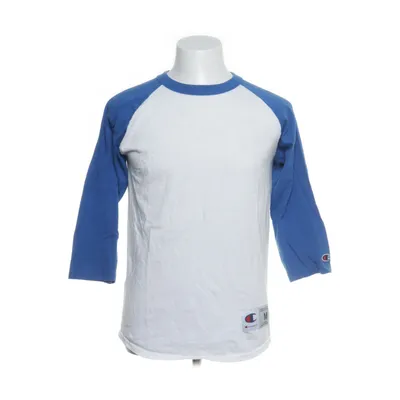 Lange mouwen shirt (Wit, Blauw) van Champion