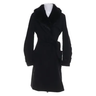 Jas (Zwart) van Karen Millen Wol, Polyamide, Kasjmier, Polyester, Viscose, Bont