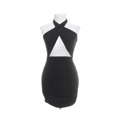 Robe dos-nu (Noir) de Missy Empire Élasthane, Polyester