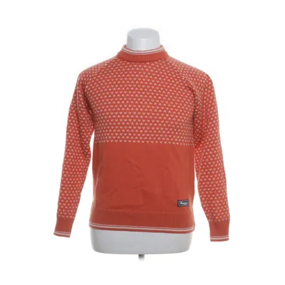 Sweater (Orange, Hvid) fra Bergans of Norway Merinould