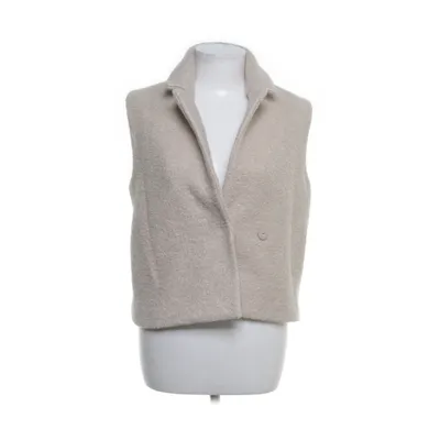Ytterväst (Beige) från Just Female Polyester, Ull