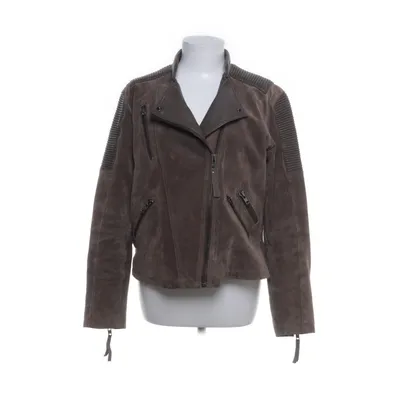 Biker jacket (Brown) from Mango Polyester, Polyurethane