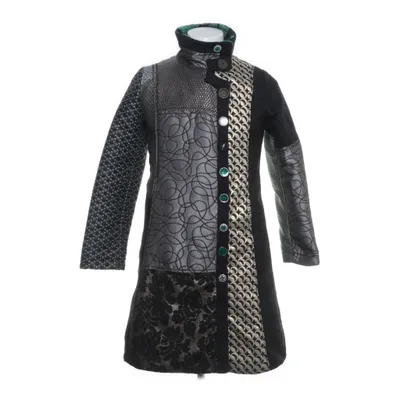 Frakke (Flerfarvet) fra Desigual Bomuld, Polyester, Uld, Viscose