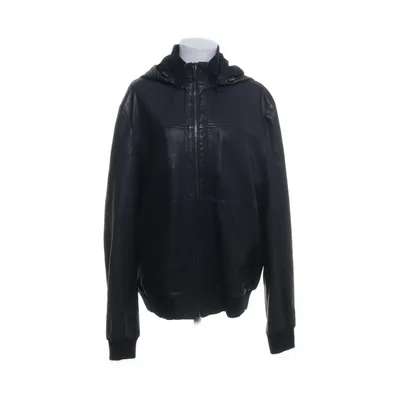 Jacket (Blue) from Moreschi Cotton, Polyamide