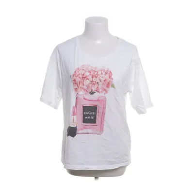 T-shirt (Vit, Flerfärgad) från Zuker Watte Bomull
