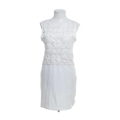 Jurk (Wit, Roze) van By o la la..!