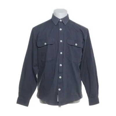 Overshirt (Blue) from Schnayderman's Cotton, Wool
