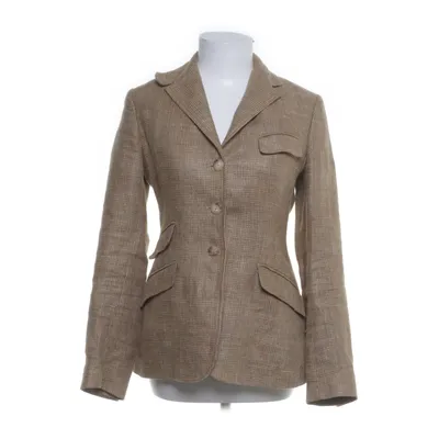 Blazer (Brown, Multicolored) from Ralph Lauren Linen, Viscose