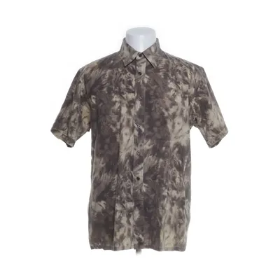 Short sleeve shirt (Brown, Yellow) from Batistini Cotton