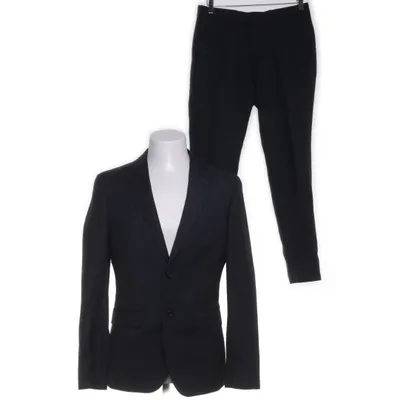Suit (Gray) from Bläck Polyester, Wool, Viscose