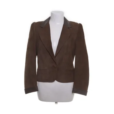 Læderblazer (Brun) fra Etienne Aigner Læder, Viscose