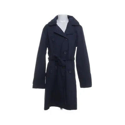Trenchcoat (Blå) från Cyrillus Bomull, Polyamid, Polyester