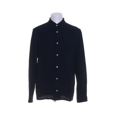 Overhemd (Blauw) van Séfr Viscose, Wol