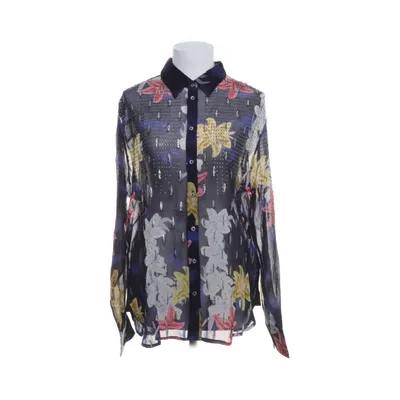 Shirt (Blauw, Meerkleurig) van Desigual Cupro, Metallvezel