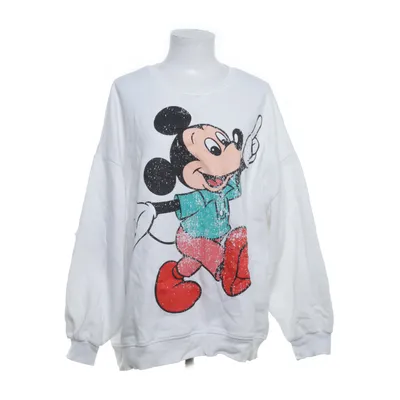 Sweatshirt (White, Multicolored) from Disney Cotton, Polyester