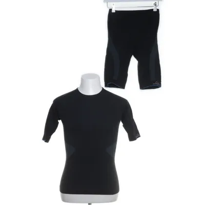 Trainingsset (Zwart, Blauw) van Miha Bodytec Elastaan, Polyamide, Tencel