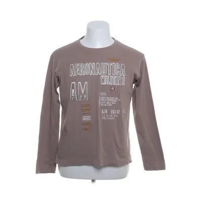 Långärmad t-shirt (Brun) från Aeronautica Militare Bomull