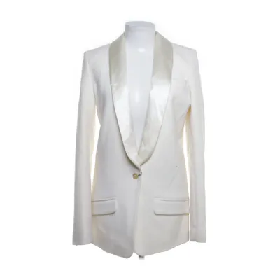 Smoking blazer (Beige, Wit) van H&M Studio
