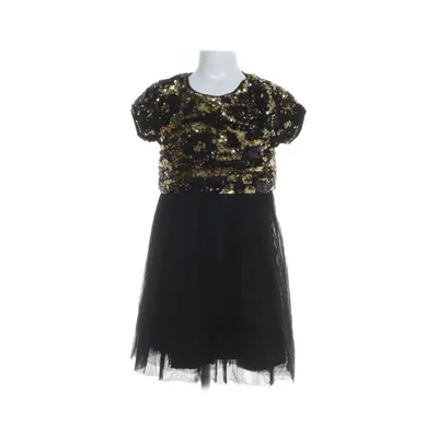 Dress (Black, Gold) from Derhy Kids Nylon, Polyester