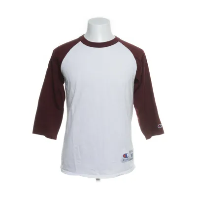 Långärmad t-shirt (Vit, Röd) från Champion