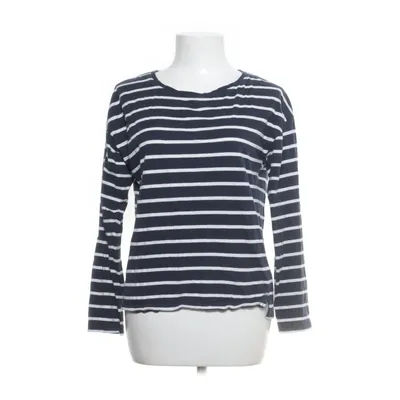 Långärmad t-shirt (Blå, Vit) från Åhléns Ekologisk bomull