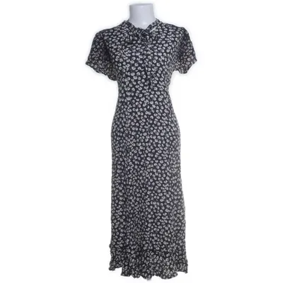 Maxi jurk (Blauw, Beige) van Ganni