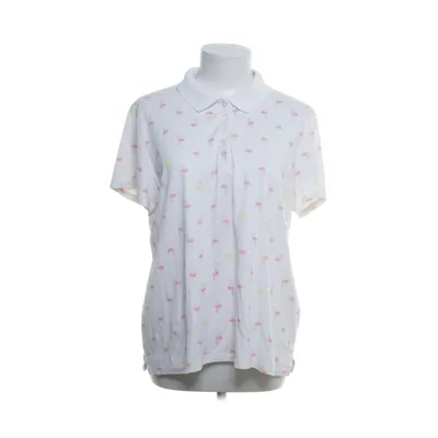 Poloshirt (Wit, Meerkleurig) van Lands' End
