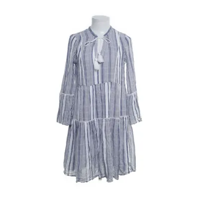 Dress (Blue, White) from Indiska Cotton