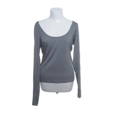 Bluse (Grå) fra Nelly Viscose, Elastan