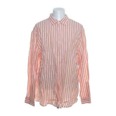 Shirt (Multicolored, Orange) from H&M Cotton, Linen