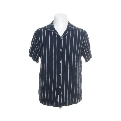 Short sleeve shirt (Blue, White) from Pier One Viscose