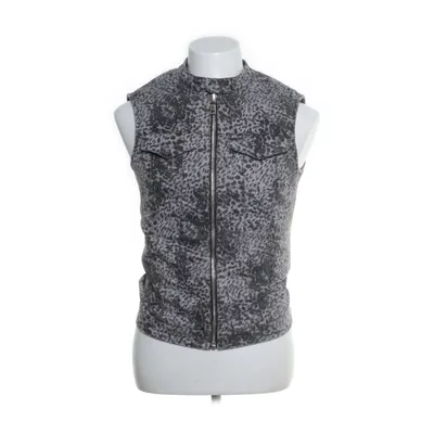 Jeansväst (Grå, Flerfärgad) från Zara Man Bomull, Elastan