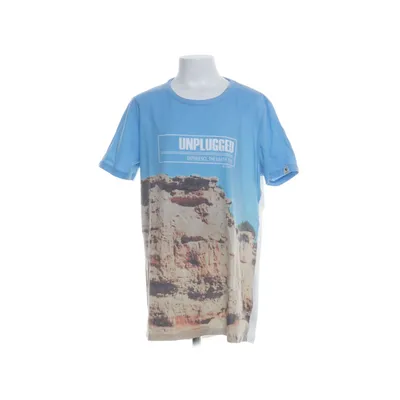 T-shirt (Blå, Flerfärgad) från Garcia Bomull, Polyester