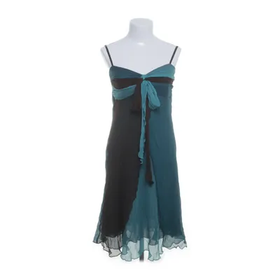 Kjole (Brun, Petroleumsgrøn) fra Kookaï Silke, Polyester