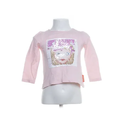Långärmad t-shirt (Rosa, Flerfärgad) från Emoji Bomull