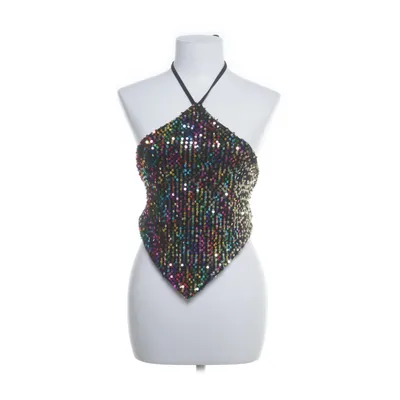 Halter neck top (Black, Multicolored) from NA-KD