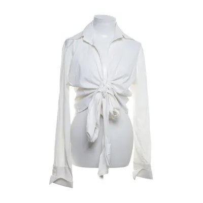 Wrap blouse (White) from Pauw Amsterdam Cotton, Elastane, Polyamide