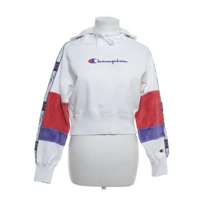 Huvtröja (Vit, Flerfärgad) från Champion Bomull