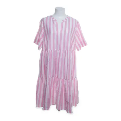 Kjole (Hvid, Pink) fra Eterna Bomuld, Linned