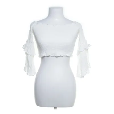 Crop top (Wit) van Romwe Katoen
