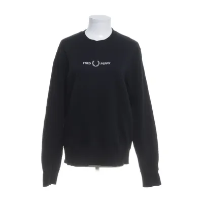 Sweatshirt (Zwart) van Fred Perry