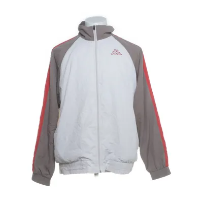 Træningsjakke (Beige, Hvid, Flerfarvet) fra Kappa Nylon, Polyester