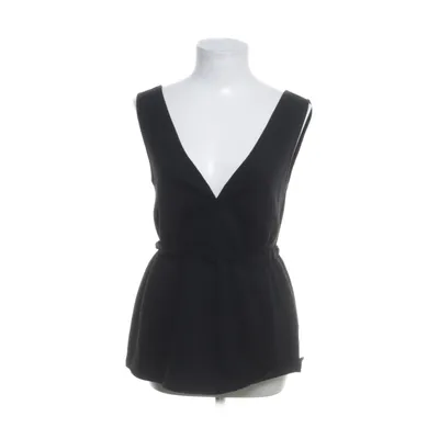 Peplum top (Zwart) van Lindex Katoen, Elastaan, Polyester