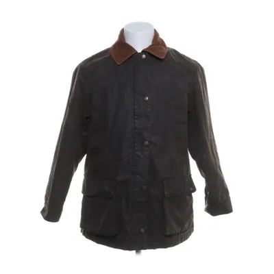 Oilskin coat (Brown) from Bershka Polyester