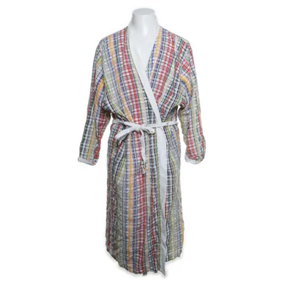 Bathrobe (White, Multicolored) from Poelman Cotton, Polyester, Viscose