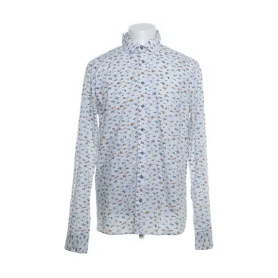 Shirt (Wit, Blauw, Meerkleurig) van SAND Katoen