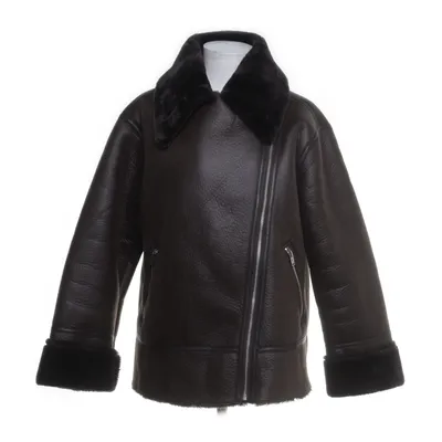 Shearlingjakke (Brun) fra KappAhl Polyester